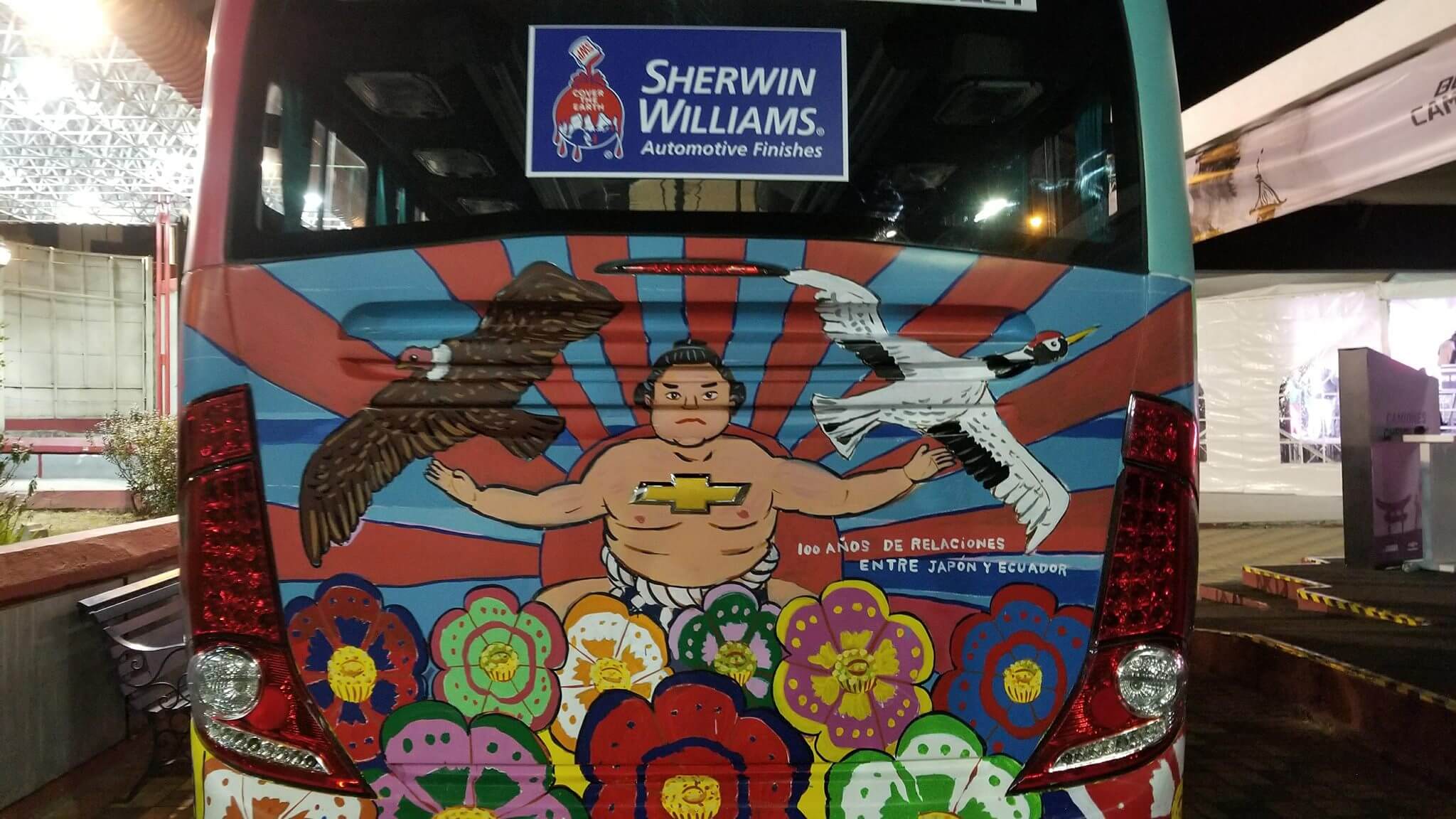 子どもたちが描いた巨大壁画をエクアドルに届けました！（前編）（キッズアーティスト体験）